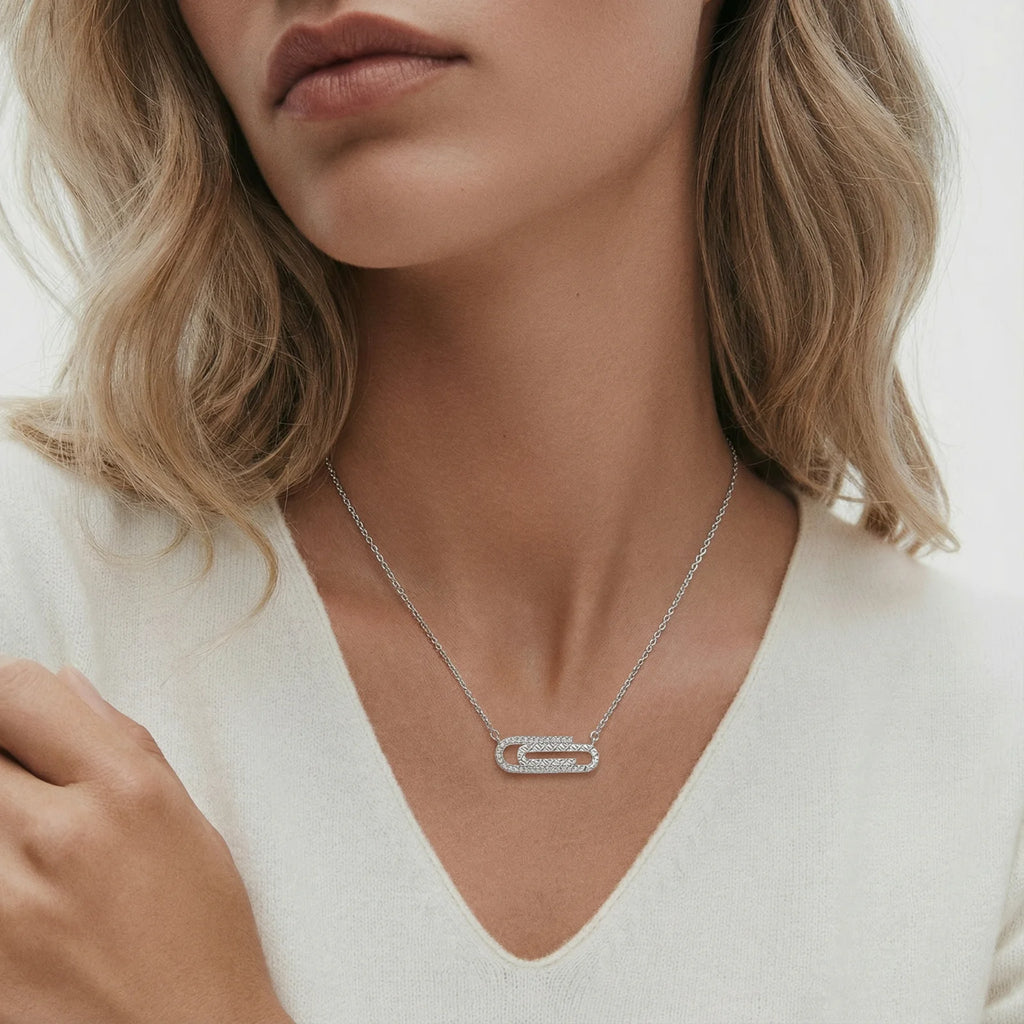 Lumière Oval Link Necklace